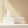 10 metal sewing needles in a white storage bottle, a household hand-embroidered sewing accessory details Picture